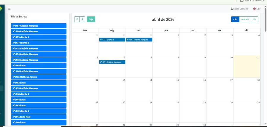Calendário